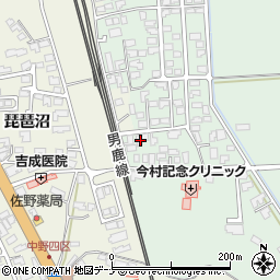 秋田県秋田市下新城長岡毛無谷地162-1周辺の地図