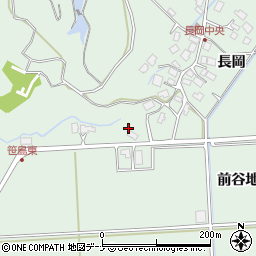 秋田県秋田市下新城長岡長岡238周辺の地図