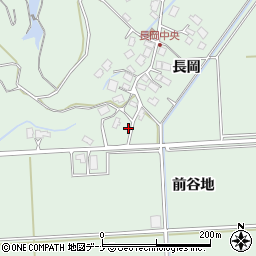 秋田県秋田市下新城長岡長岡101周辺の地図