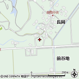 秋田県秋田市下新城長岡長岡37周辺の地図
