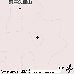 源座久保山周辺の地図