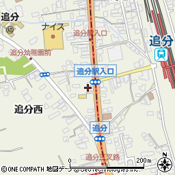 プラスワン秋田北店周辺の地図