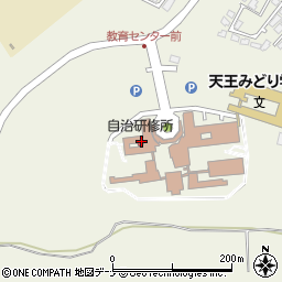 自治研修所周辺の地図