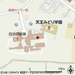 秋田県総合教育センター　すこやか電話相談周辺の地図