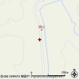 岩手県下閉伊郡岩泉町鼠入日向森山55周辺の地図