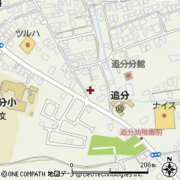 秋田県潟上市天王長沼131周辺の地図