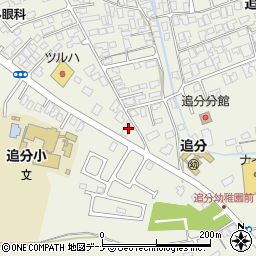 秋田県潟上市天王長沼7周辺の地図
