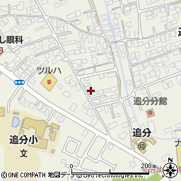 秋田県潟上市天王長沼126周辺の地図