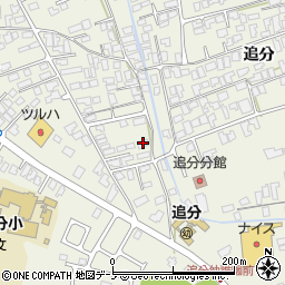 秋田県潟上市天王長沼125周辺の地図