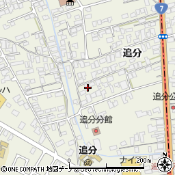 秋田県潟上市天王長沼132周辺の地図
