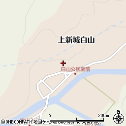 秋田県秋田市上新城白山白山24周辺の地図