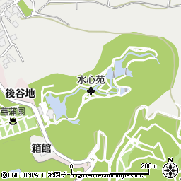 水心苑周辺の地図
