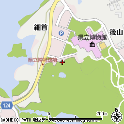 秋田県秋田市金足小泉三草川谷地周辺の地図
