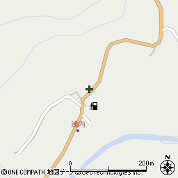岩手県下閉伊郡岩泉町浅内上野32周辺の地図