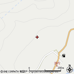 岩手県下閉伊郡岩泉町浅内上野39周辺の地図