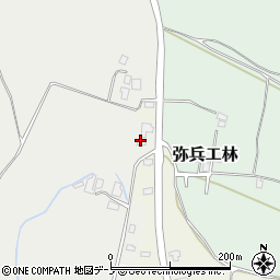 岩手県滝沢市長太郎林周辺の地図