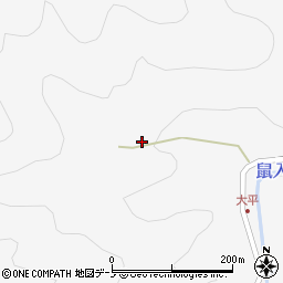 岩手県下閉伊郡岩泉町岩泉大平4周辺の地図