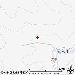 岩手県下閉伊郡岩泉町岩泉大平8周辺の地図