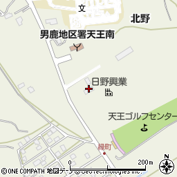 日野興業株式会社　秋田営業所周辺の地図