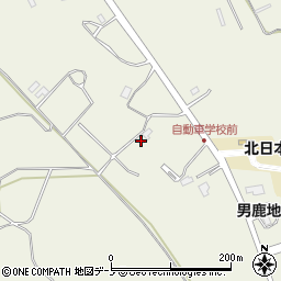 秋田県潟上市天王上出戸167周辺の地図