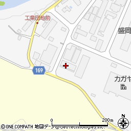 北上運輸株式会社盛岡営業所周辺の地図