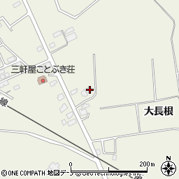 秋田県潟上市天王大長根61周辺の地図