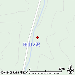 田山ノ沢周辺の地図