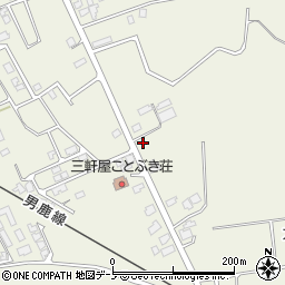 秋田県潟上市天王大長根66周辺の地図