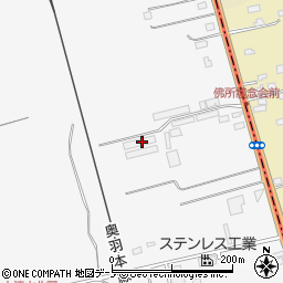 秋田県潟上市昭和大久保北野細谷道添73-118周辺の地図