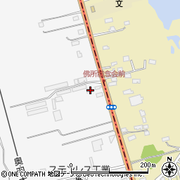 秋田県潟上市昭和大久保北野細谷道添73-494周辺の地図