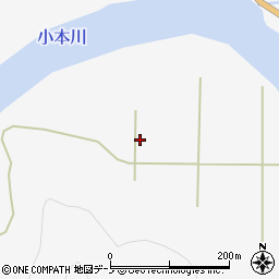 岩手県下閉伊郡岩泉町中里中崎周辺の地図