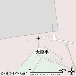 陸上自衛隊岩手駐屯地周辺の地図