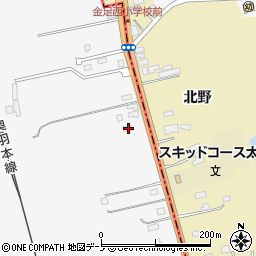 秋田県潟上市昭和大久保北野細谷道添73-195周辺の地図