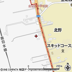 秋田県潟上市昭和大久保北野細谷道添73-385周辺の地図