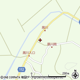 秋田県秋田市金足黒川黒川170-1周辺の地図