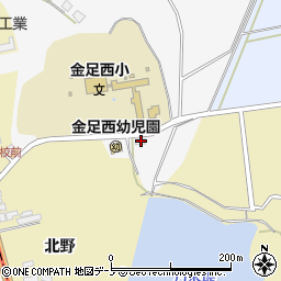 秋田県秋田市金足大清水大清水台2周辺の地図