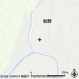 岩手県下閉伊郡岩泉町浅内松野30周辺の地図