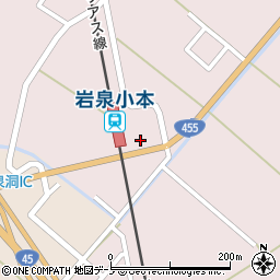 岩泉町小本診療所周辺の地図