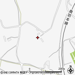秋田県潟上市昭和大久保北野街道上1周辺の地図