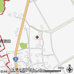 秋田県秋田市金足大清水大清水台66周辺の地図