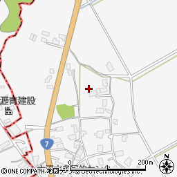 秋田県秋田市金足大清水大清水台65周辺の地図