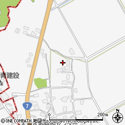 秋田県秋田市金足大清水大清水台68周辺の地図