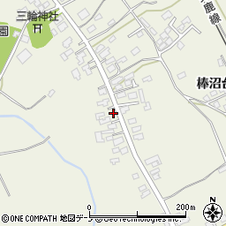 秋田県潟上市天王下浜山65周辺の地図