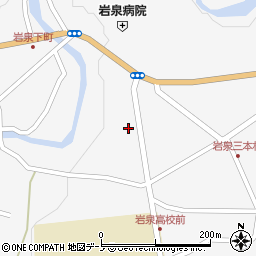 岩泉タクシー周辺の地図