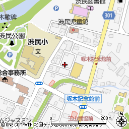 岩手県盛岡市渋民泉田190周辺の地図