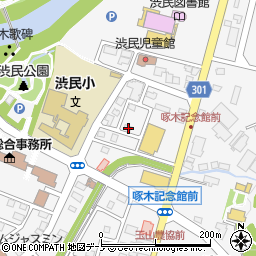 岩手県盛岡市渋民泉田190周辺の地図