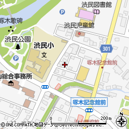 岩手県盛岡市渋民泉田84周辺の地図