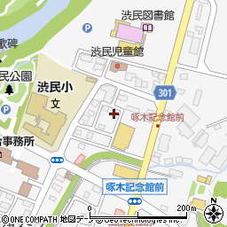 岩手県盛岡市渋民泉田187周辺の地図