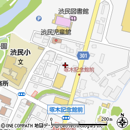 岩手県盛岡市渋民泉田173周辺の地図