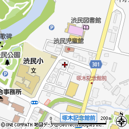 岩手県盛岡市渋民泉田177周辺の地図